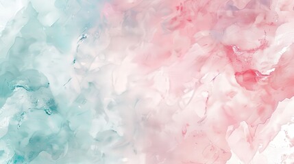 An elegant background design with delicate watercolor textures in soft pastels.