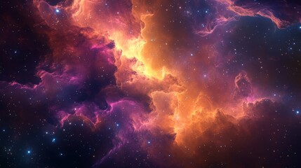 Obraz premium Cosmic Nebula