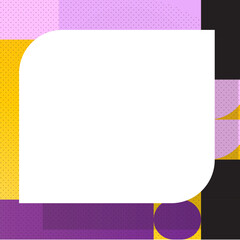 Modern geometric pattern