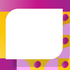 Modern geometric pattern