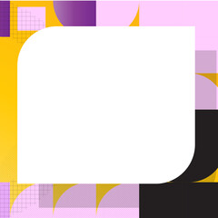 Modern geometric pattern