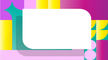 Modern geometric pattern