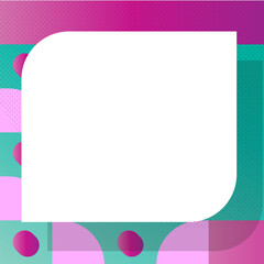 Modern geometric pattern