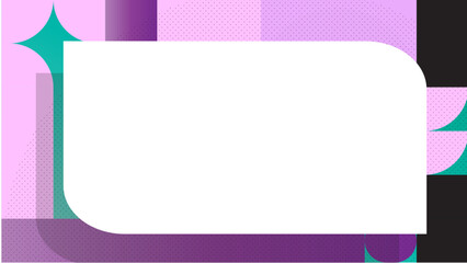 Modern geometric pattern