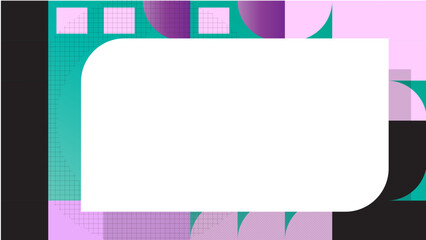 Modern geometric pattern