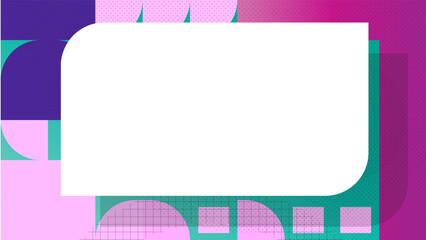 Modern geometric pattern