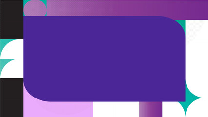 Modern geometric pattern