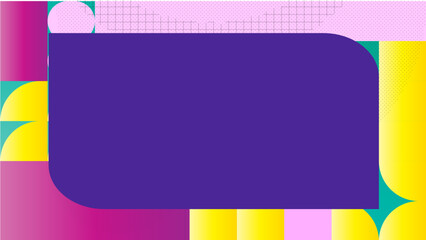 Modern geometric pattern