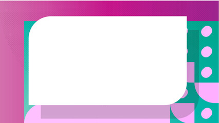 Modern geometric pattern