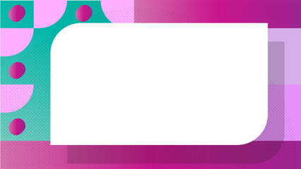 Modern geometric pattern