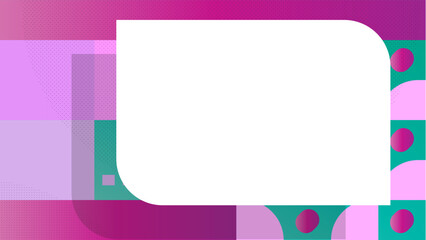 Modern geometric pattern