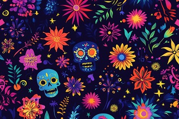 Fototapeta premium National Hispanic Heritage Month in September and October. Hispanic and Latino Americans culture. Celebrate annual in United States. Poster, card, banner and background. 