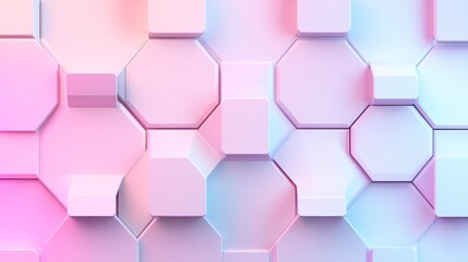 Hexagon pattern with digital circuit lines, glowing with vibrant electric blue and green, capturing the essence of modern technology