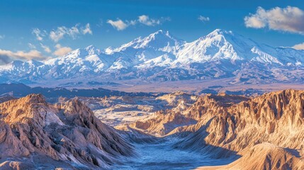 Obraz premium Majestic Mountainous Landscape