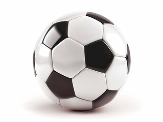 Fototapeta premium Soccer Ball Illustration. Football Match Object for World Cup Team Competition