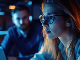 Professional Work Environment with Modern Technology