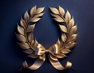 Ribbons of Honor: The Golden Laurel Wreath