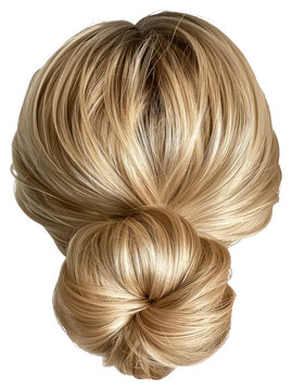 recommend clip art: PNG Blonde hair bun hairstyle