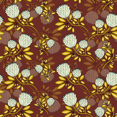 seamless floral background