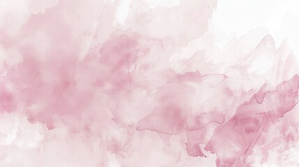 Fototapeta premium Soft Pink Watercolor Background