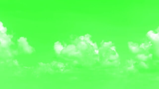 Animation warm orange clouds moving from left to right on green screen. moving cloud transparent screen,
Animated Clouds Moving Forward Fast on Green Screen. Moving flying clouds motion graphics.