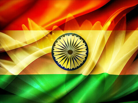 Indian Flag Lotus