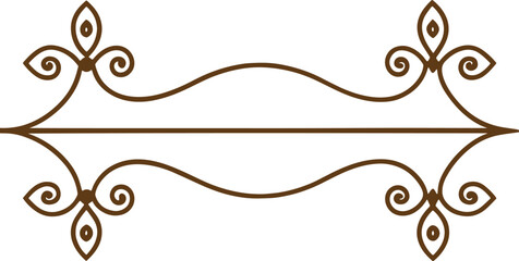 vintage floral frame