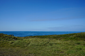 Around Cape Touriñán landscapes, Background, Galicia, Spain