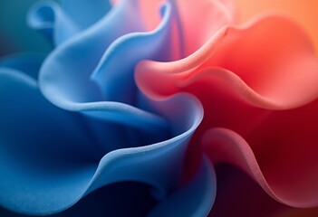 Obraz premium Eye-Catching Abstract Background - Red and Blue Color Combination for Graphic Design