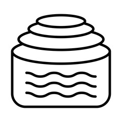 Cinnamon Roll line icon