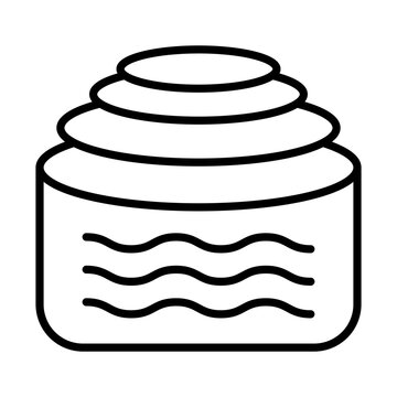 recommend clip art: Cinnamon Roll line icon