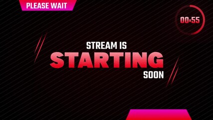 Live Streaming Intro Overlay Gradient Theme_V1