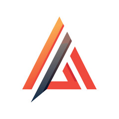 A Letter logo design template for use all purpose