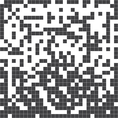 Fototapeta premium Pixel disintegration background. Decay effect. Dispersed dotted pattern. Concept of disintegration, pixel mosaic textures with simple square particles.