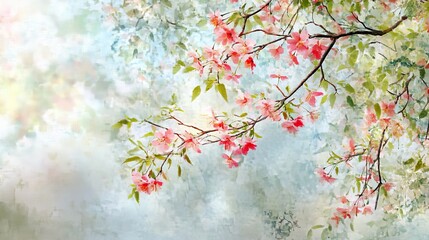 Fototapeta premium Soft Floral Spring