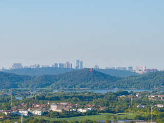 Summer scenery of Wuhan East Lake Scenic Area