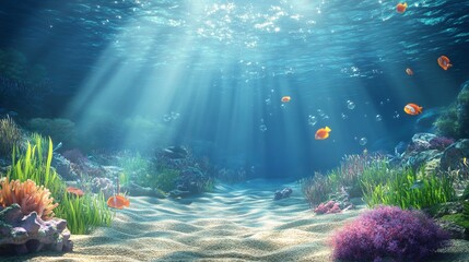 Vibrant Underwater Scene