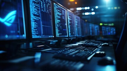 Cybersecurity control panel with active malware defenses, cybersecurity, protection