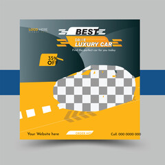 Best Car, Social media post design