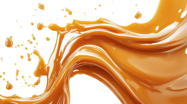 caramel cream transparent background