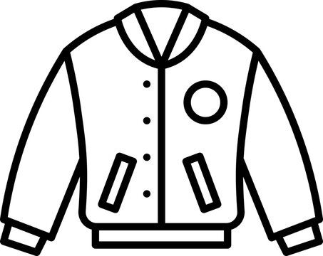 recommend clip art: Varsity jacket icon