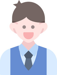 Student man icon