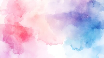 Soft Abstract Watercolor Background