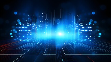 Abstract technology background Hi-tech communication concept futuristic digital innovation background vector illustration