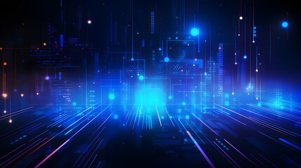 Abstract technology background Hi-tech communication concept futuristic digital innovation background vector illustration