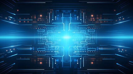 Obraz premium Abstract technology background Hi-tech communication concept futuristic digital innovation background vector illustration