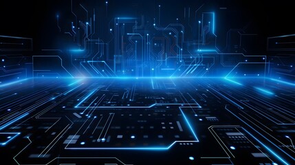 Abstract technology background Hi-tech communication concept futuristic digital innovation background vector illustration