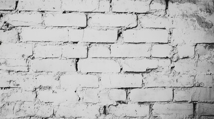 White Brick Wall Texture