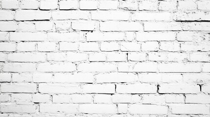 Fototapeta premium White Brick Wall Texture