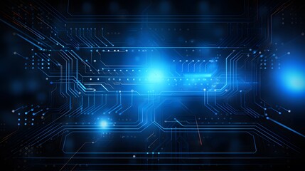 Obraz premium Abstract technology background Hi-tech communication concept futuristic digital innovation background vector illustration